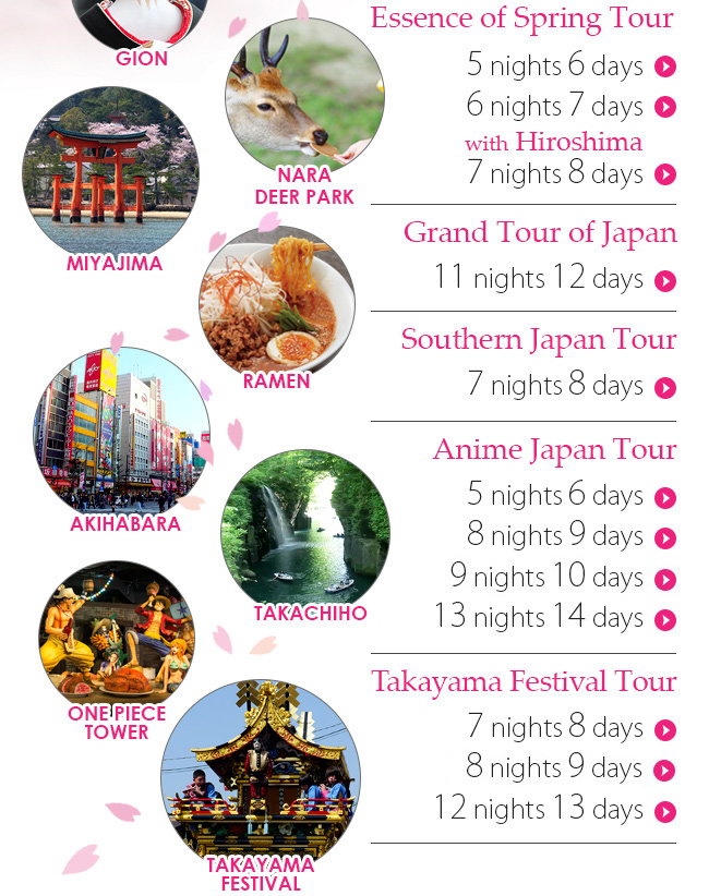 Tour Highlightsl